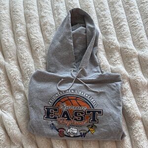 Gray NCAA Basketball Hoodie